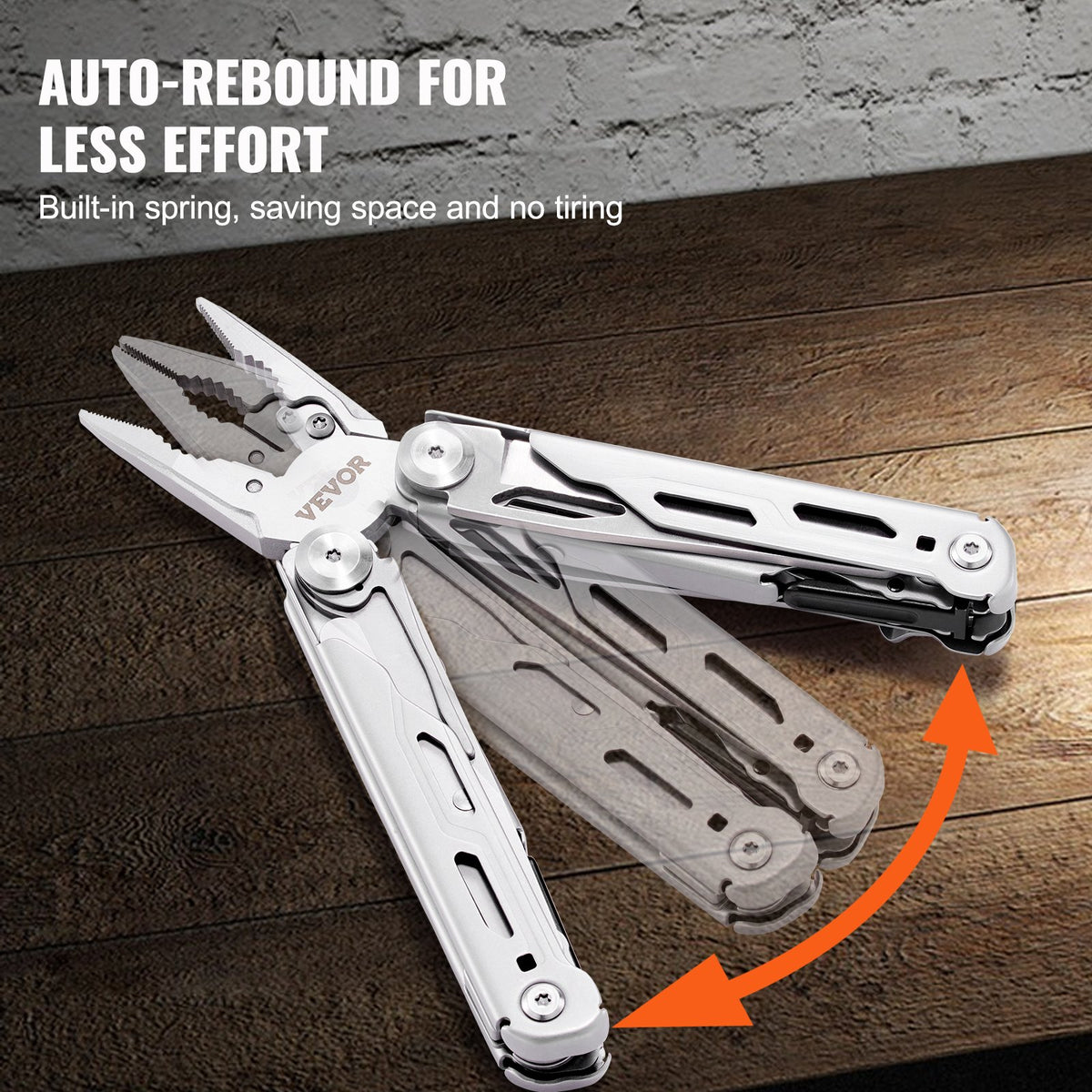 16-In-1 Multitool Pliers, Multi Tool Pliers, Cutters, Knife, Scissors, Ruler, Screwdrivers, Wood Saw, Can V952-DGNQ420BXG16O8DCKV0