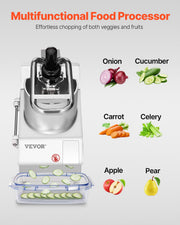 Food Processor & Vegetable Chopper w/ 6 Blades Food-Grade Stainless Steel V952-DGNSCJ550WMYE68N9V3