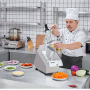 Food Processor & Vegetable Chopper w/ 6 Blades Food-Grade Stainless Steel V952-DGNSCJ750WBYOSVGSV3