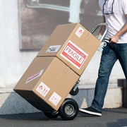 Aluminum Hand Truck, 2 in 1, 363 kg Max Load Capacity, Heavy Duty Industrial Convertible Folding Hand Truck V952-DGNSTHC800BEQ4JJTV0