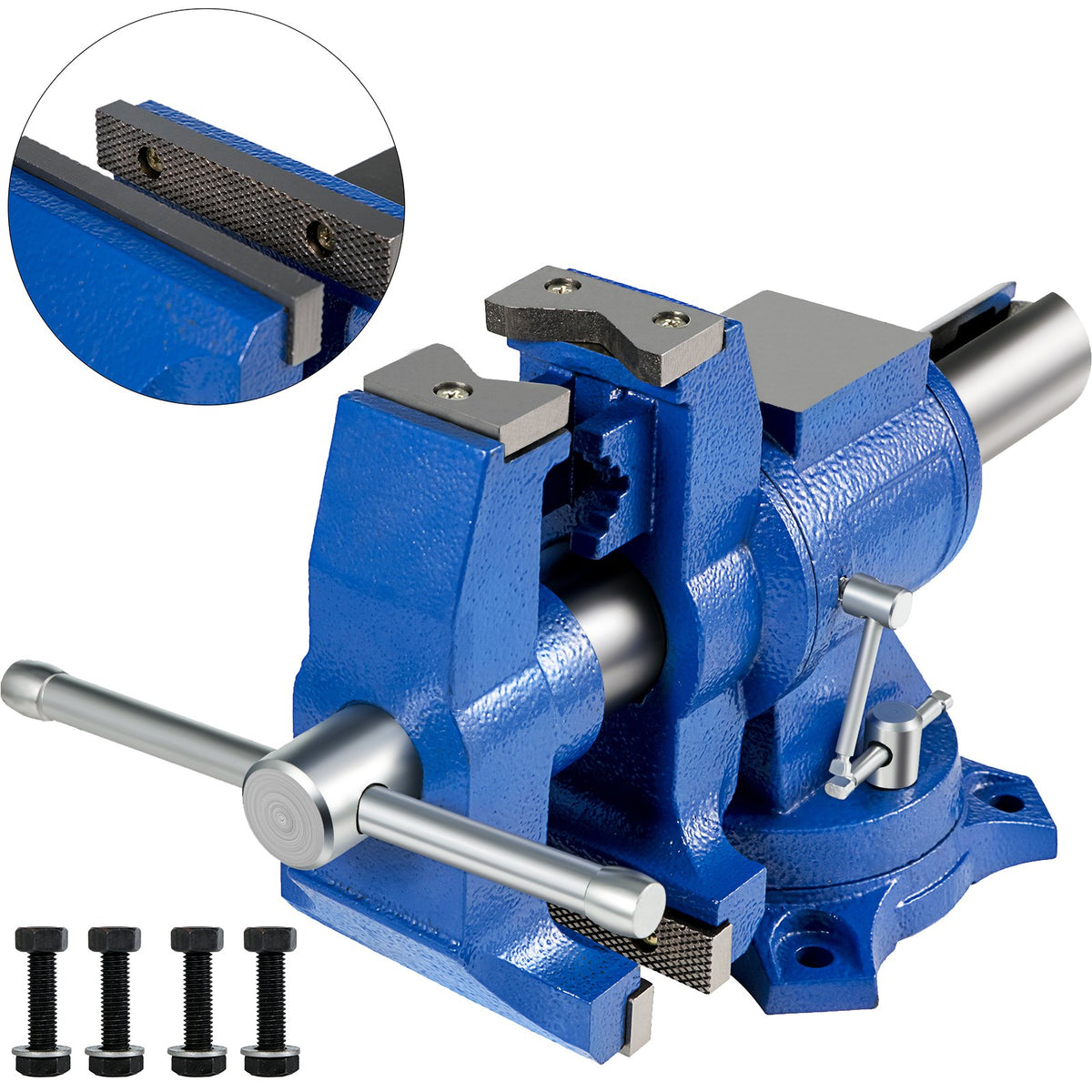 Multipurpose Bench Vice 5" 30Kn Heavy Duty with 360 degrees Swivel Base and Head V952-DGNTQQMZT94660001V0