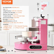 Cake Decorating Machine, Cake Cream Spreading Coating Smearing Machine, Low Noise Cake Frosting Machine, V952-DGNYMMJ412INPBTRJV3