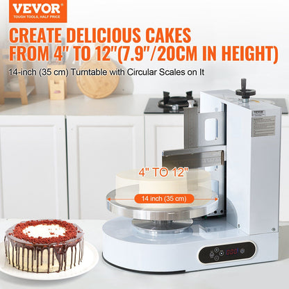 Cake Decorating Machine, Cake Cream Spreading Coating Smearing Machine, Low Noise Cake Frosting Machine, V952-DGNYMMJ412INZ7R1SV3