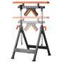 4-in-1 Roller Stand, 220 kg Load Capacity, 838.2-1270 mm Adjustable Height, Folding Heavy Duty with Rack & V952-DGZDZGTMGGJ4QQC0MV0