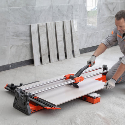 1000 mm Manual Tile Cutter, Upgraded Sliding Head Cutting Tool with Spring-Loaded Base, Angle Fence, Tungsten V952-DHDZHDTSJK1060S0L001V0