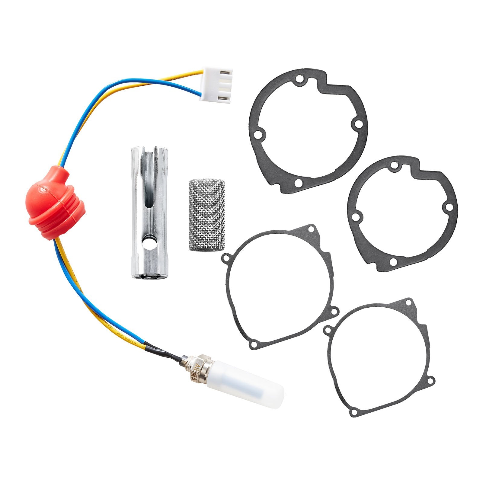8V Glow Plug Repair Kit, Glow Plug Heater Repair Parking Heater Maintenance Kit with Atomization Mesh, V952-DHSPJDHSDHSC2FRHA001V0