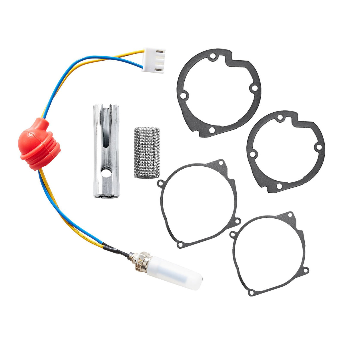 8V Glow Plug Repair Kit, Glow Plug Heater Repair Parking Heater Maintenance Kit with Atomization Mesh, V952-DHSPJDHSDHSC2FRHA001V0