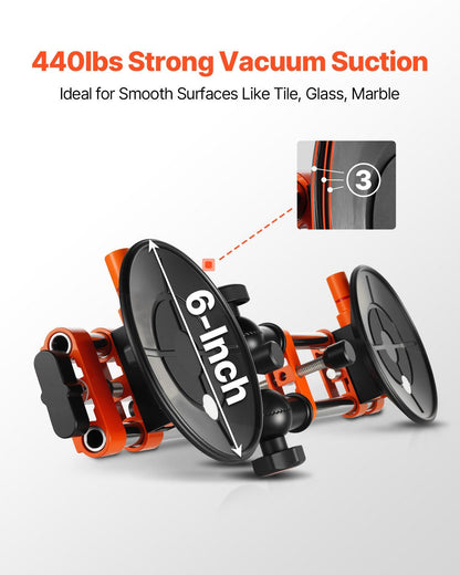 Seamless Seam Setter, 2 Packs Granite Seam Setter with 6 in Vacuum Suction Cups, Seam Joiner for Seam Joining V952-DJDJFGDQ9027VNH2Y001V0