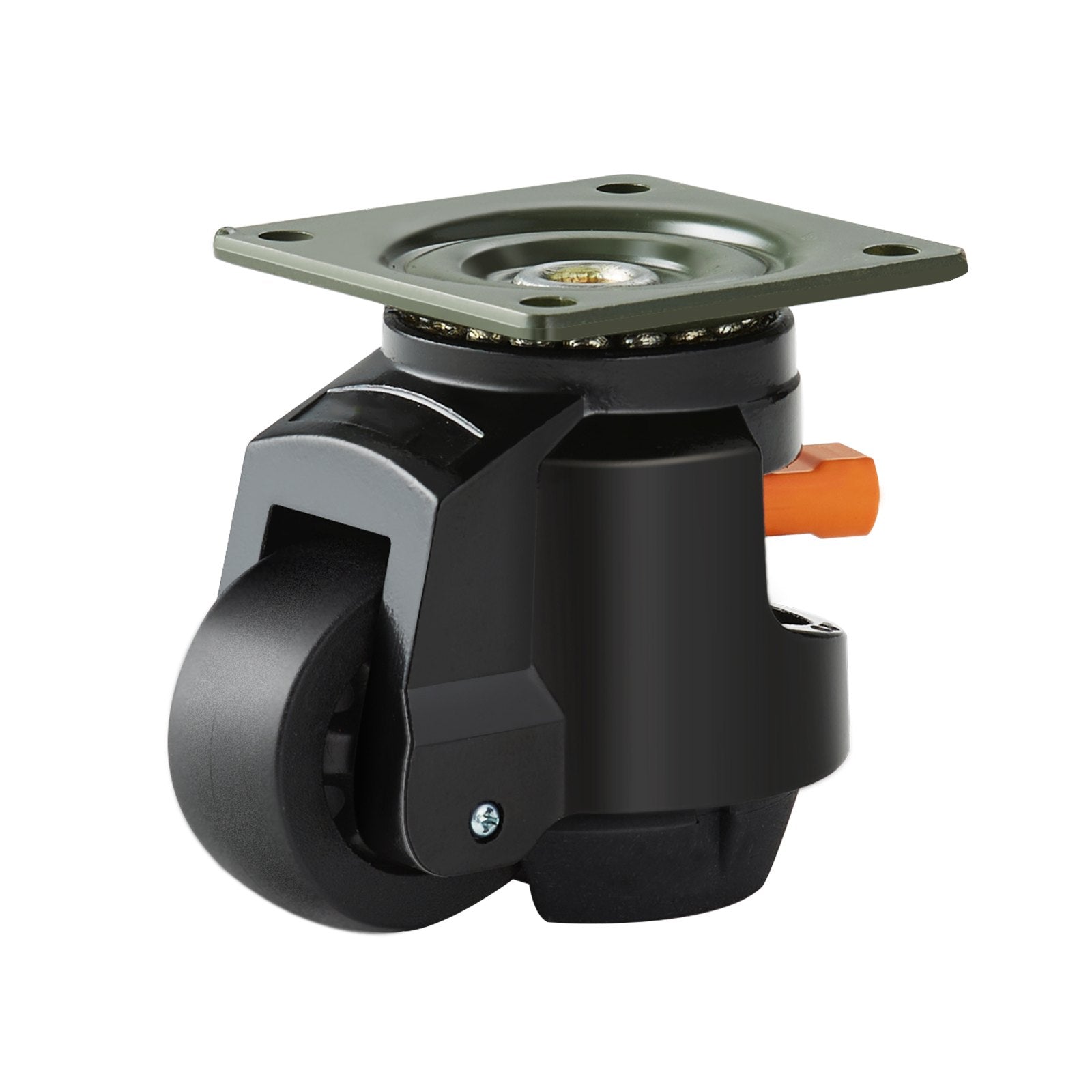 Leveling Casters, Set of 4, 1000 kg Total Load Capacity, 63.5 mm, Heavy Duty with Upgraded Handle Design, 360 V952-DJJLBSDJPBS4EN0Q3V0