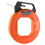 Fish Tape, 100 ft, 3/16-inch, Fiberglass Wire Puller with Optimized Housing and Handle, Easy-to-Use Cable V952-DJPYD316100FT6K90V0