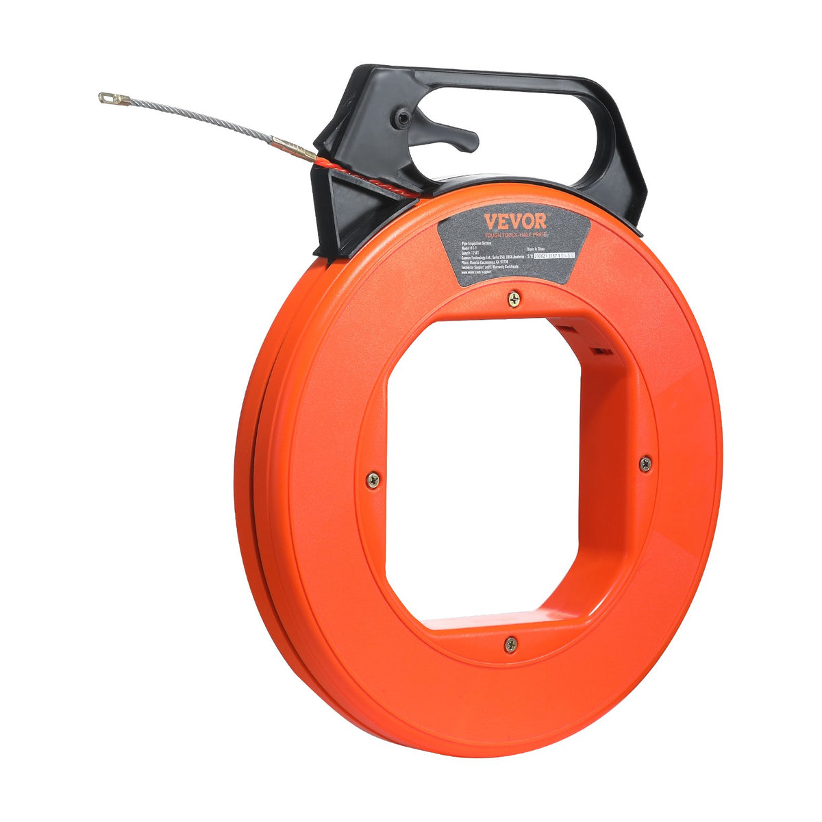 Fish Tape, 38.1 m Length, 4.5 mm, PET Wire Puller with Optimized Housing and Handle, Easy-to-Use Cable Puller V952-DJPYD316125FTSODSV0