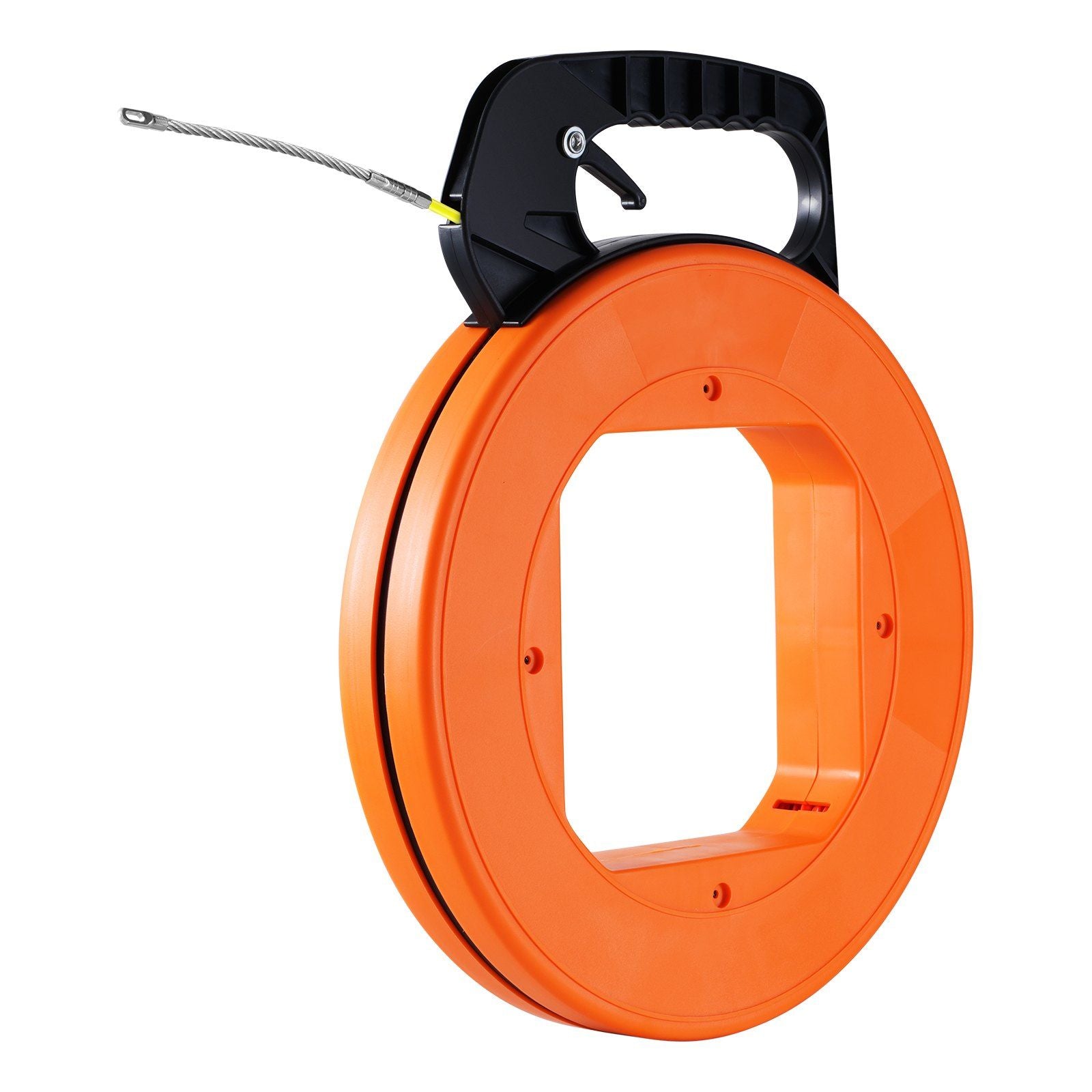 Fish Tape, 30.5 m, 4.2 mm, Fiberglass Wire Puller with Optimized Housing and Handle, Easy-to-Use Cable Puller V952-DJPYDBLXW16IXBAHUV0