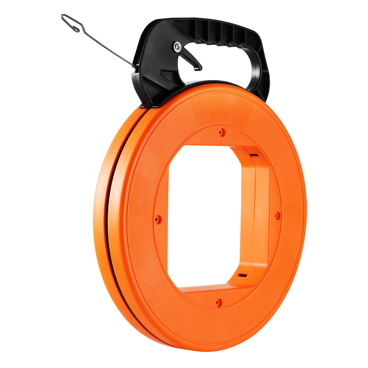Fish Tape, 36.58 m, 3 mm, Steel Wire Puller with Optimized Housing and Handle, Easy-to-Use Cable Puller Tool, V952-DJPYDG18INCH2QNBXV0