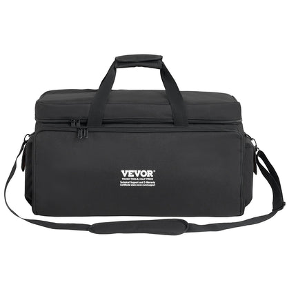DJ Cable File Bag, 1200D Oxford Fabric, DJ Gig Bag with 9 Detachable Divider 4.92 ft Padded Shoulder Strap V952-DJSNB1200DNJTF6JEV0