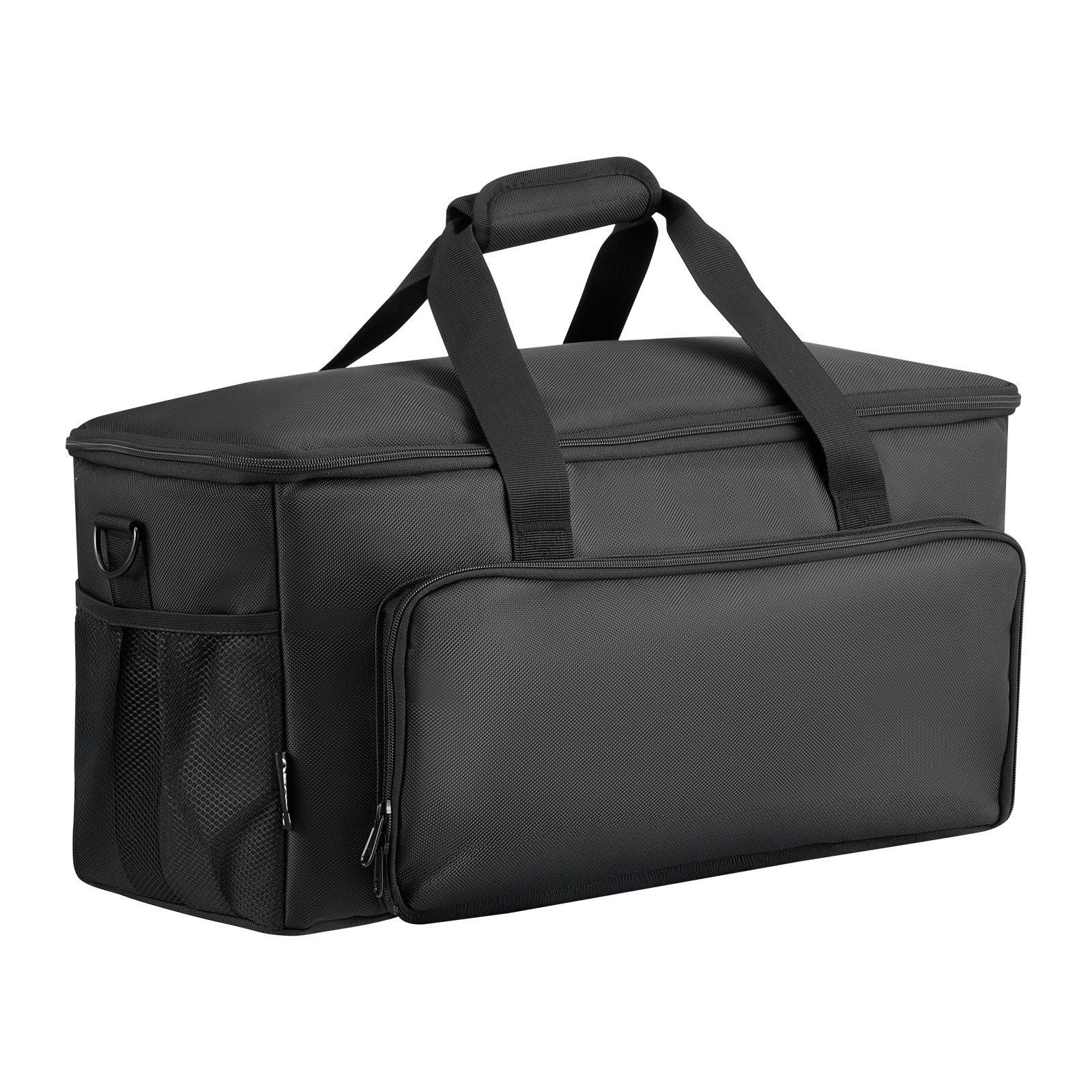 Rolling DJ Cable Bag, 1680D, Padded File Gig Bag with Wheels, 6 Detachable Divider, Travel Storage Music Gear V952-DJSNB1680DZH0XLYB001V0