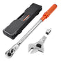 Adjustable Click Torque Wrench, 1/2 Inch Drive, 20-160 lbf-ft/27.1-216.8 N.m, Dual-direction and Dual Range V952-DJSNLBS101708PMCDV0