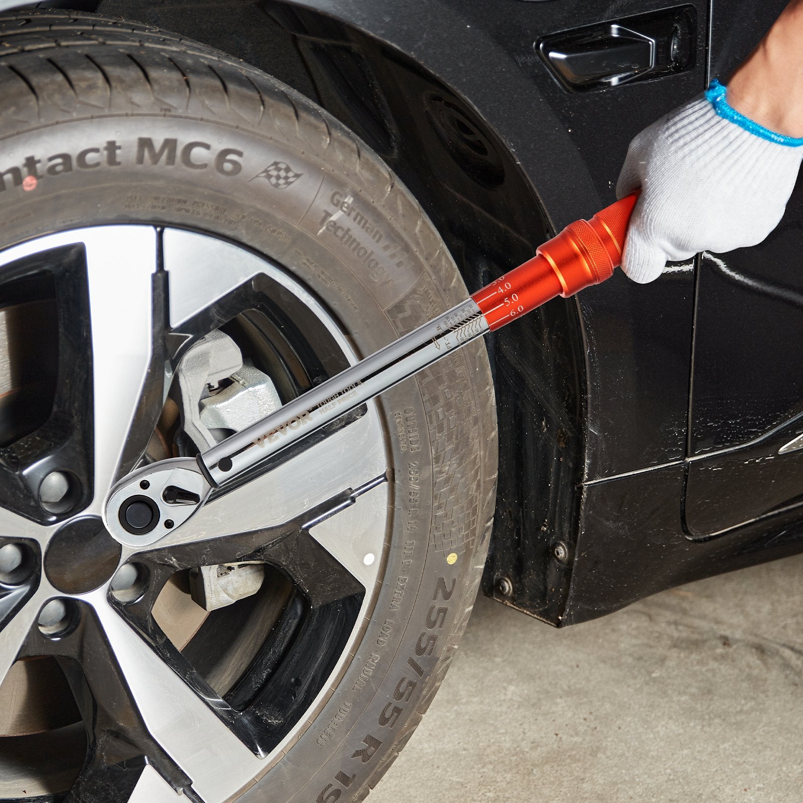 Torque Wrench Adjustable Torque Wrench 1/2" Drive 10-150ft.lb/14-204n.m V952-DJSNLBSKDSSZNLNIVV0