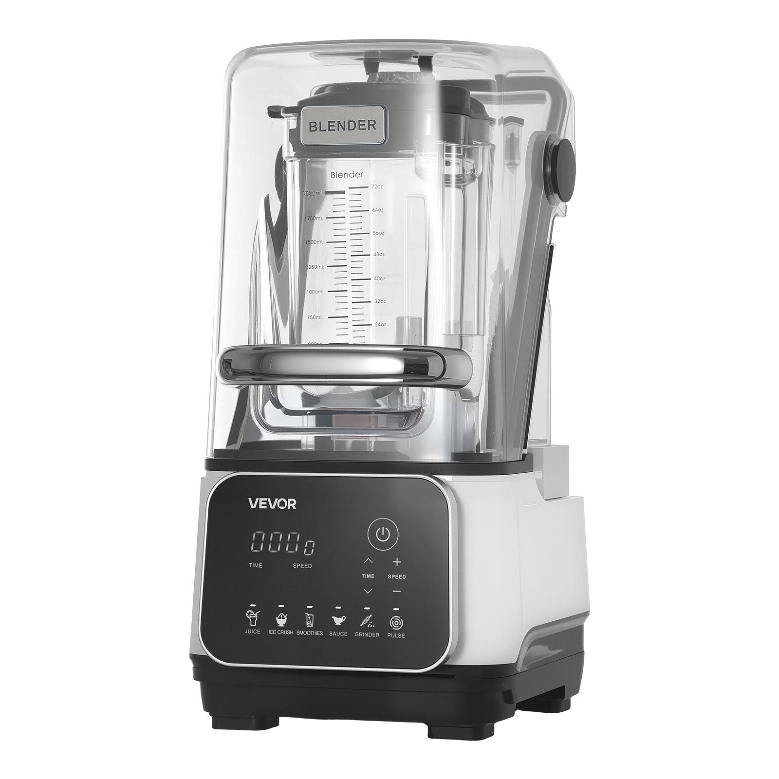 Blender, 2L Professional Countertop Blenders with Shield, 2200W 26000RPM Kitchen Food Processor Combo, V952-DJYZSBJBJ2L197T2E001V3