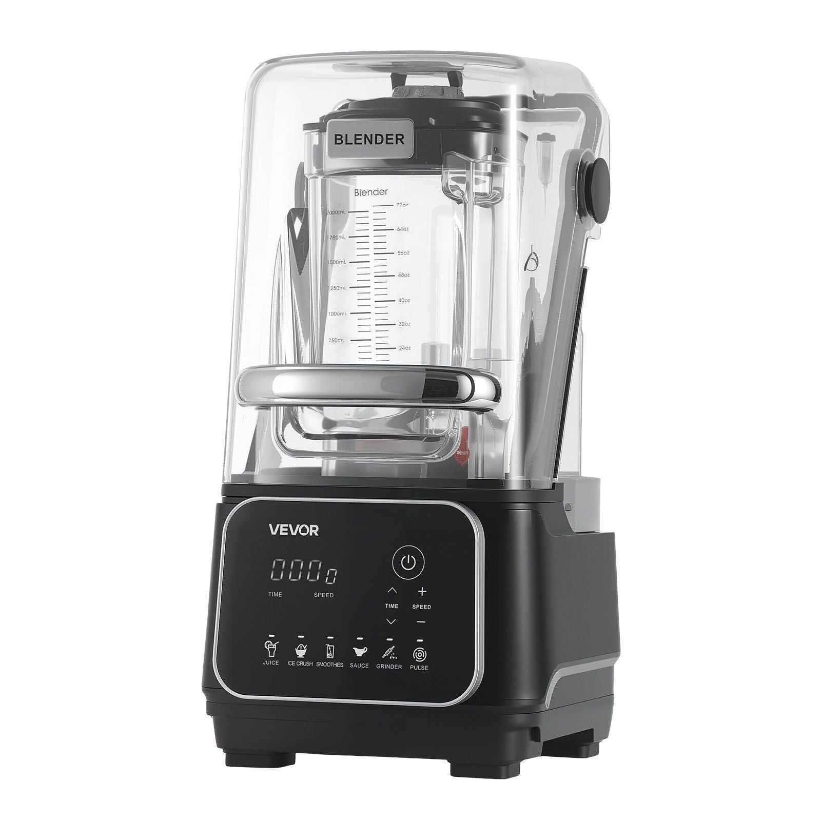 Blender, 2L Professional Countertop Blenders with Shield, 2200W 26000RPM Kitchen Food Processor Combo, V952-DJYZSBJBJ2L1AURSF001V3