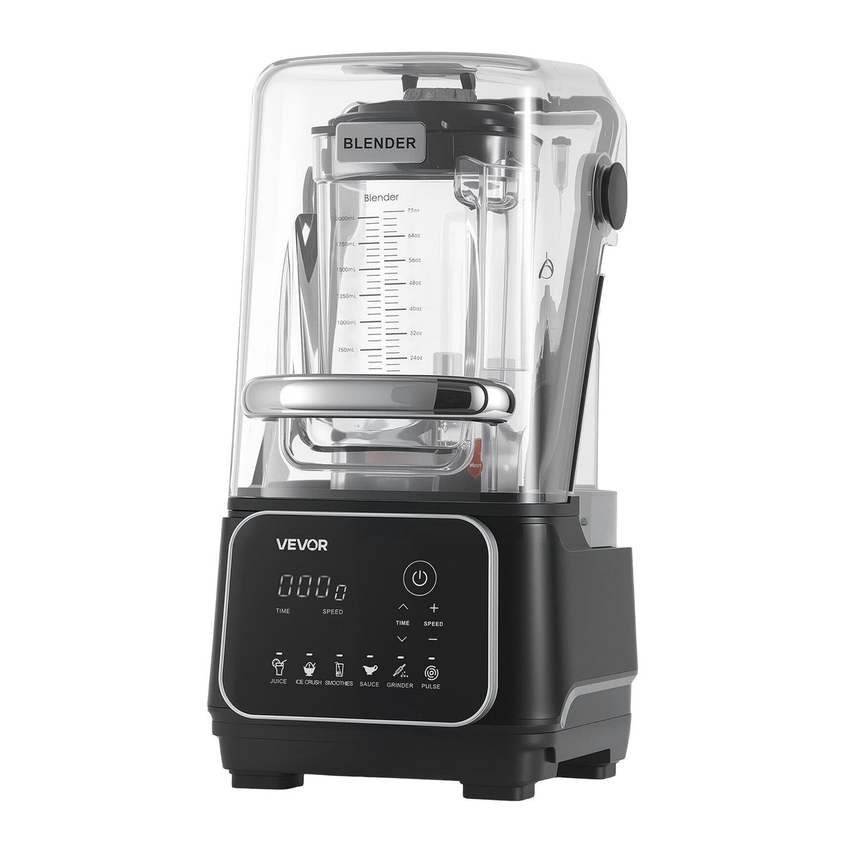 Blender, 2L Professional Countertop Blenders with Shield, 2200W 26000RPM Kitchen Food Processor Combo, V952-DJYZSBJBJ2L1AURSF001V3