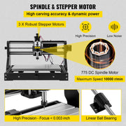 CNC 3018 Pro CNC 3018 300x180x45 mm CNC Machine GRBL Control Mini Engraver with Offline Controller 3 Axis V952-DKJ3018PROJCK0001V3