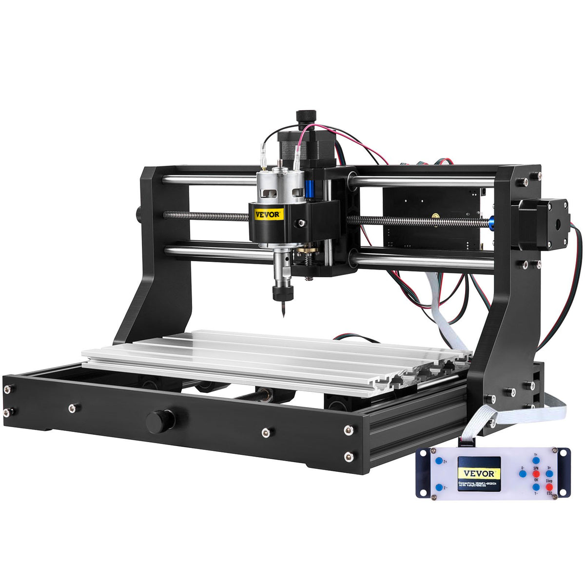 CNC 3018 Pro CNC 3018 300x180x45 mm CNC Machine GRBL Control Mini Engraver with Offline Controller 3 Axis V952-DKJ3018PROJCK0001V3