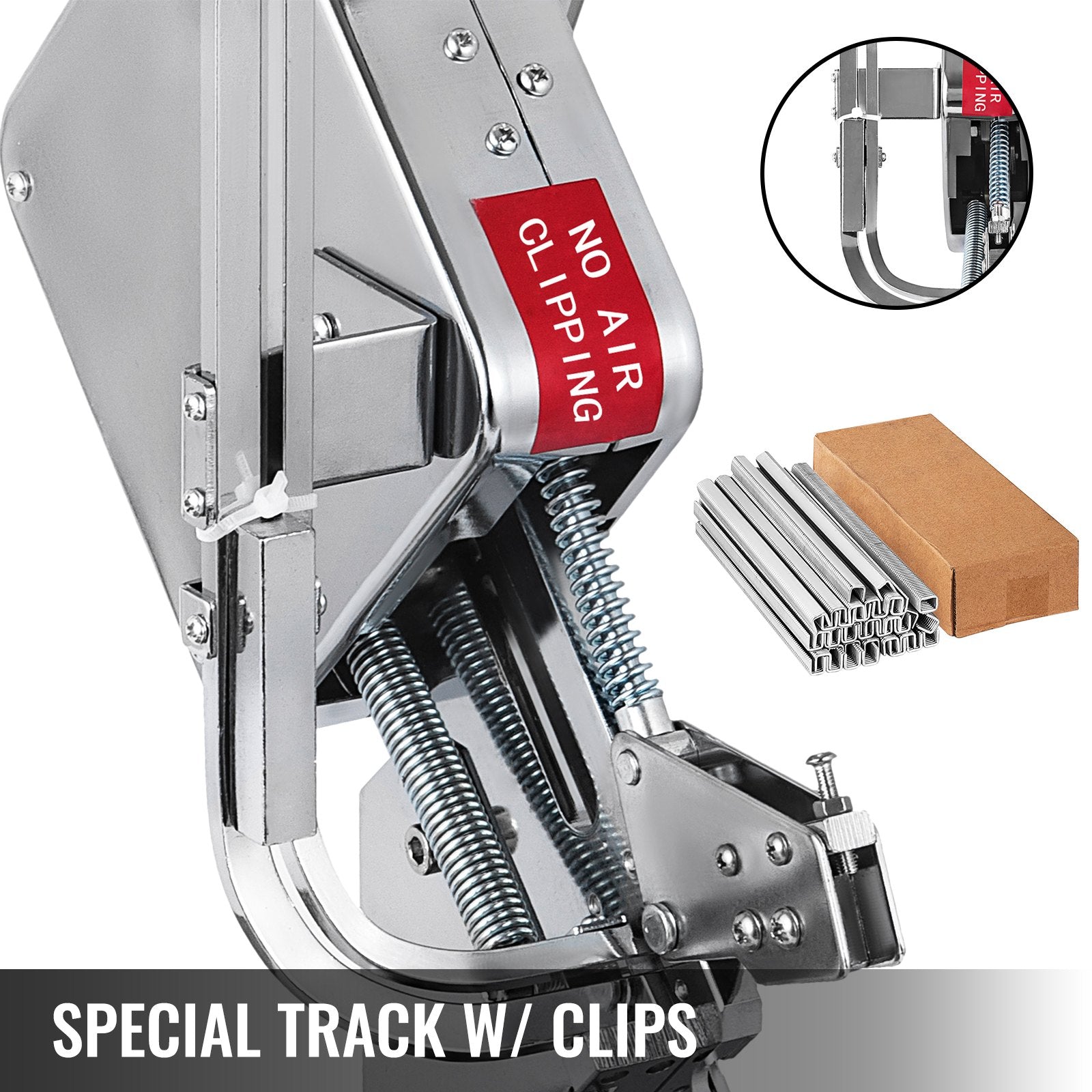Manual U-shape Sausage Clipper Clipping Machine Food Clipping Maker for Sausage Packing Sealing with 2 Boxes V952-DKJSDUXD2HK000001V0
