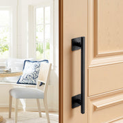 Barn Door Handle, 320 mm Rustic Fence Gate Handle, Rust-Resistant Coating, Heavy Duty Carbon Steel Outdoor V952-DKXZLMBS12INATWV1001V0