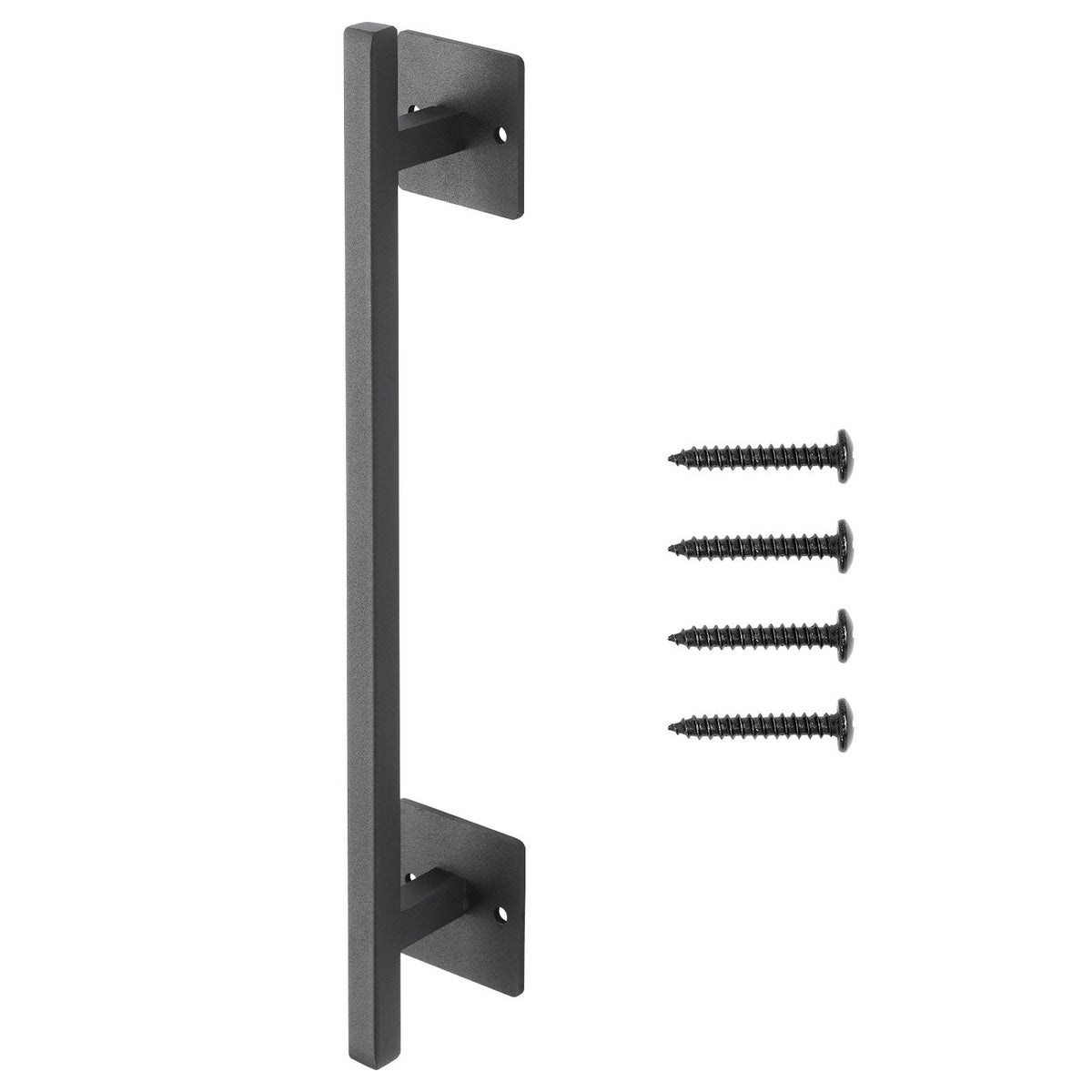 Barn Door Handle, 320 mm Rustic Fence Gate Handle, Rust-Resistant Coating, Heavy Duty Carbon Steel Outdoor V952-DKXZLMBS12INATWV1001V0