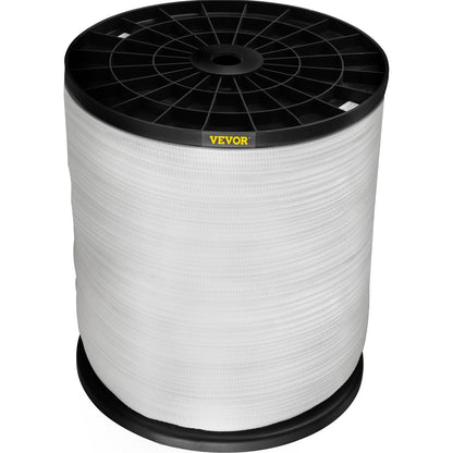 6000Lbs Polyester Pull Tape, 528\' x 1"" Flat Tape for Wire & Cable Conduit Work Variable Functions, Flat V952-DL25.4MMX161MGDO3V0