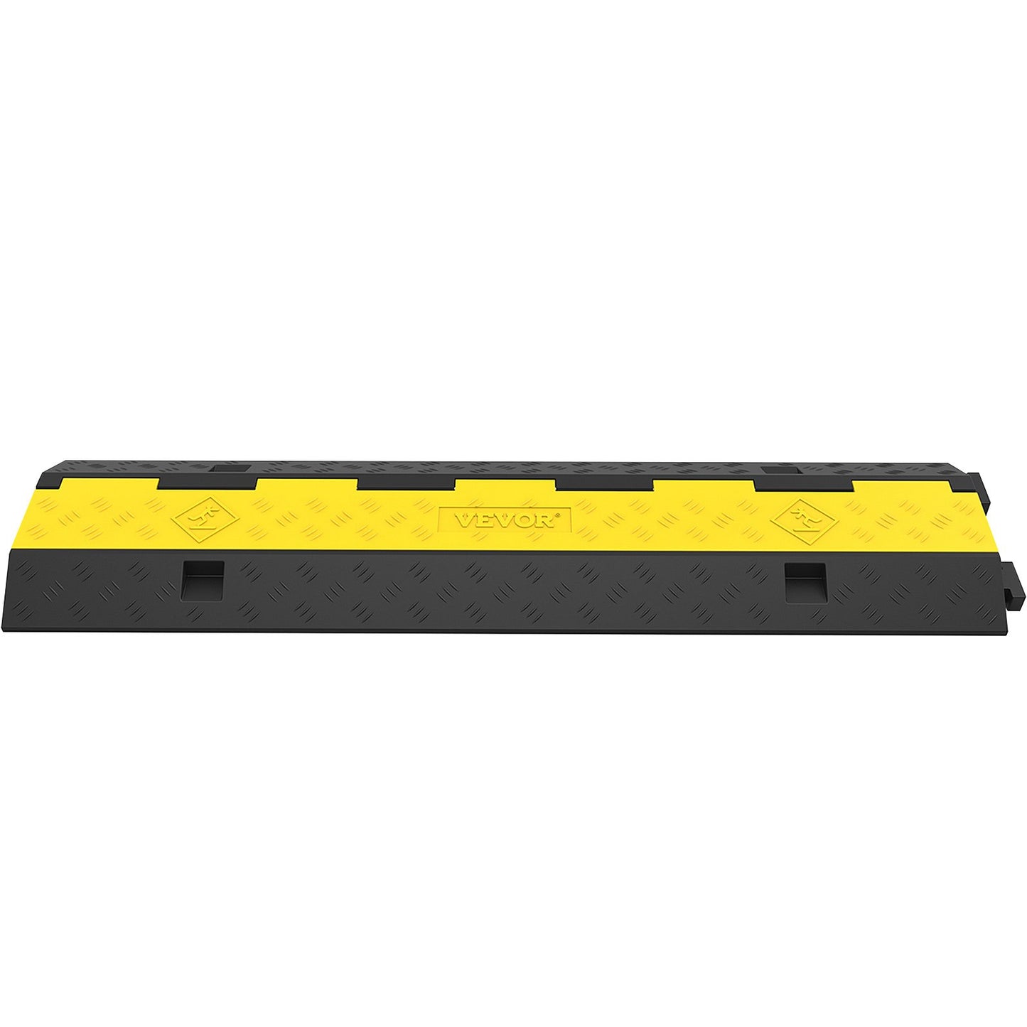 Cable Protector Ramp, 5 Packs 2 Channels Speed Bump Hump, Rubber Modular Speed Bump Rated 11000 LBS Load V952-DLBHQXSLX5PCSZUIBV0