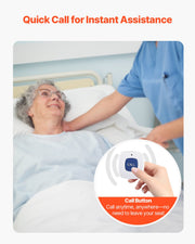 Early Alert Bed Alarm System Wireless Bed and Chair Sensor Pad with Pager V952-DLFSDYLGYCDYJ71CVV9