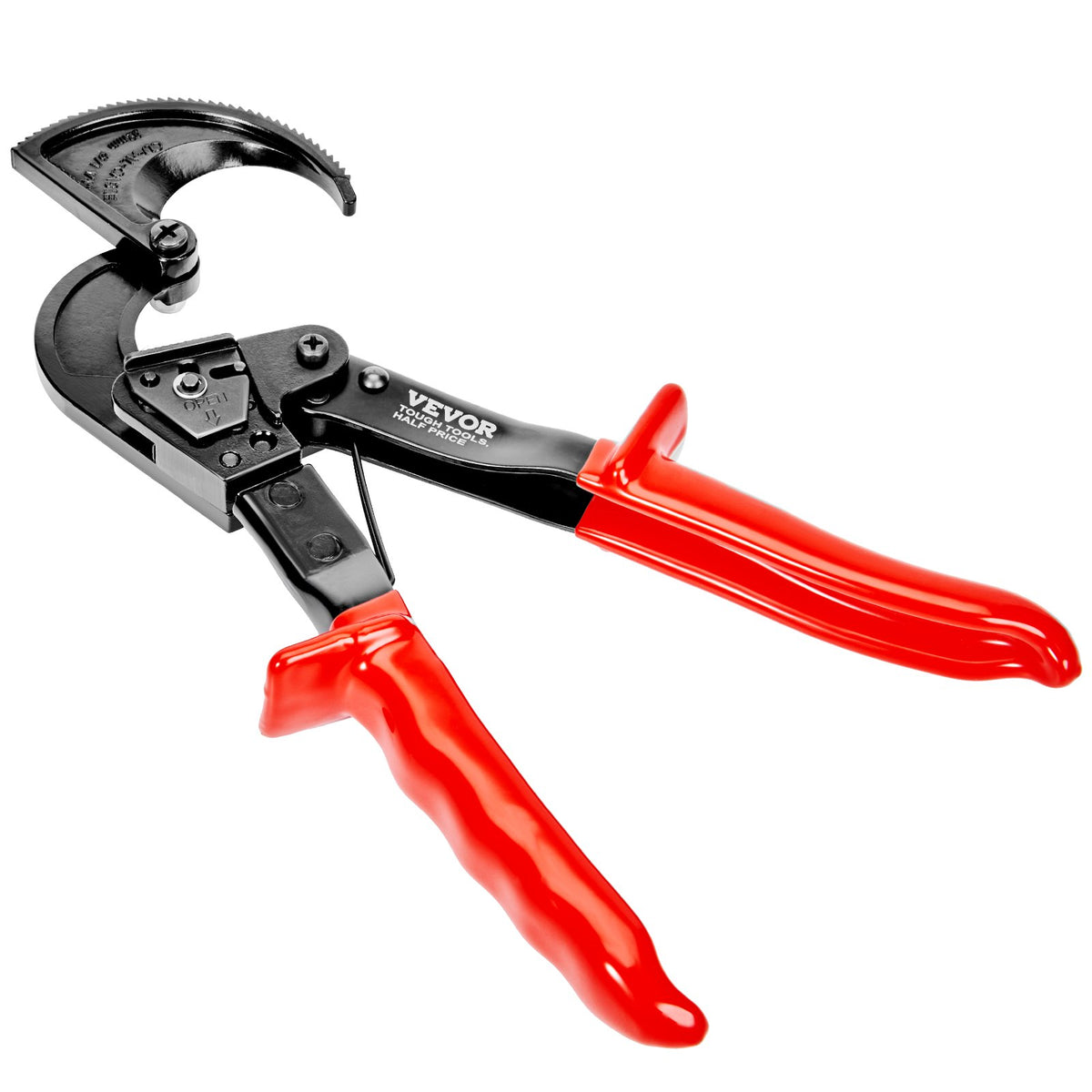 Ratcheting Cable Cutter, 250mm Ratchet Wire and Cable Cutter, Cut up to 240 mm2, with Comfortable Grip V952-DLJD10YCZD24ULIE9V0