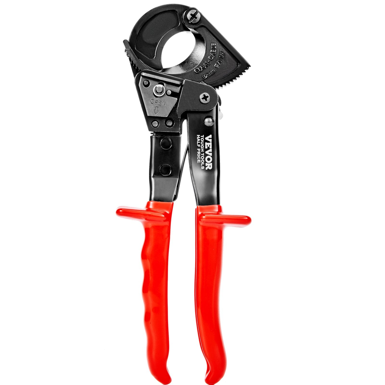 Ratcheting Cable Cutter, 250mm Ratchet Wire and Cable Cutter, Cut up to 240 mm2, with Comfortable Grip V952-DLJD10YCZD24ULIE9V0
