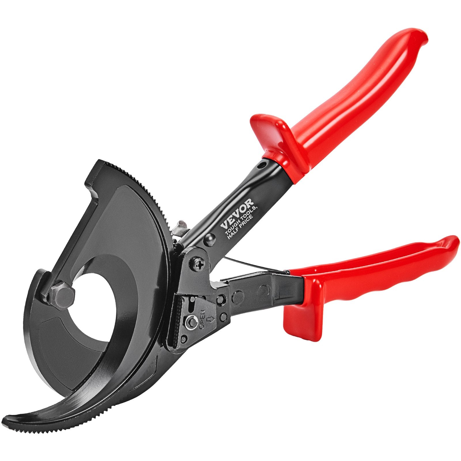 Ratcheting Cable Cutter, 280mm Ratchet Wire and Cable Cutter, Cut up to 400 mm2, with Comfortable Grip V952-DLJD11YCZD40TDVTZV0