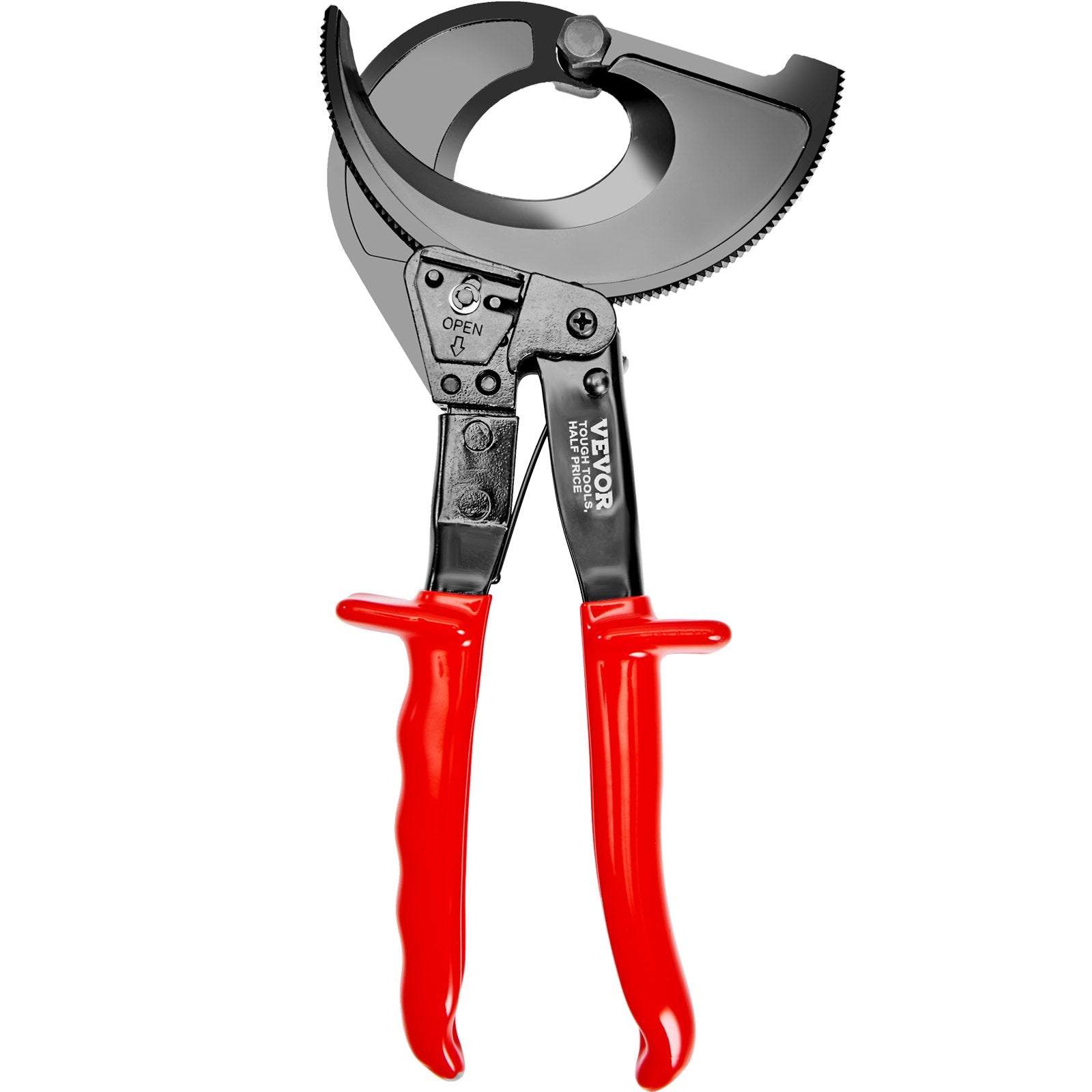 Ratcheting Cable Cutter, 280mm Ratchet Wire and Cable Cutter, Cut up to 400 mm2, with Comfortable Grip V952-DLJD11YCZD40TDVTZV0