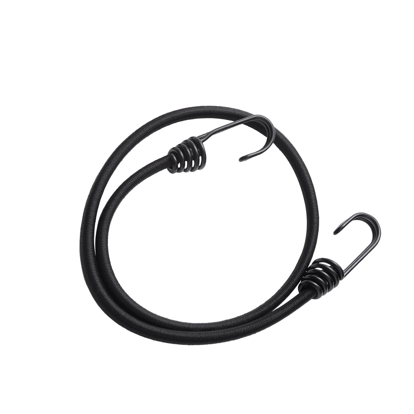 12 Pcs Bungee Cords with Hooks 32 In Heavy Duty Bungee Straps 8 mm Black V952-DLKZDYXDGDGGKC54EV0