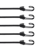12 Pcs Bungee Cords with Hooks 32 In Heavy Duty Bungee Straps 8 mm Black V952-DLKZDYXDGDGGKC54EV0