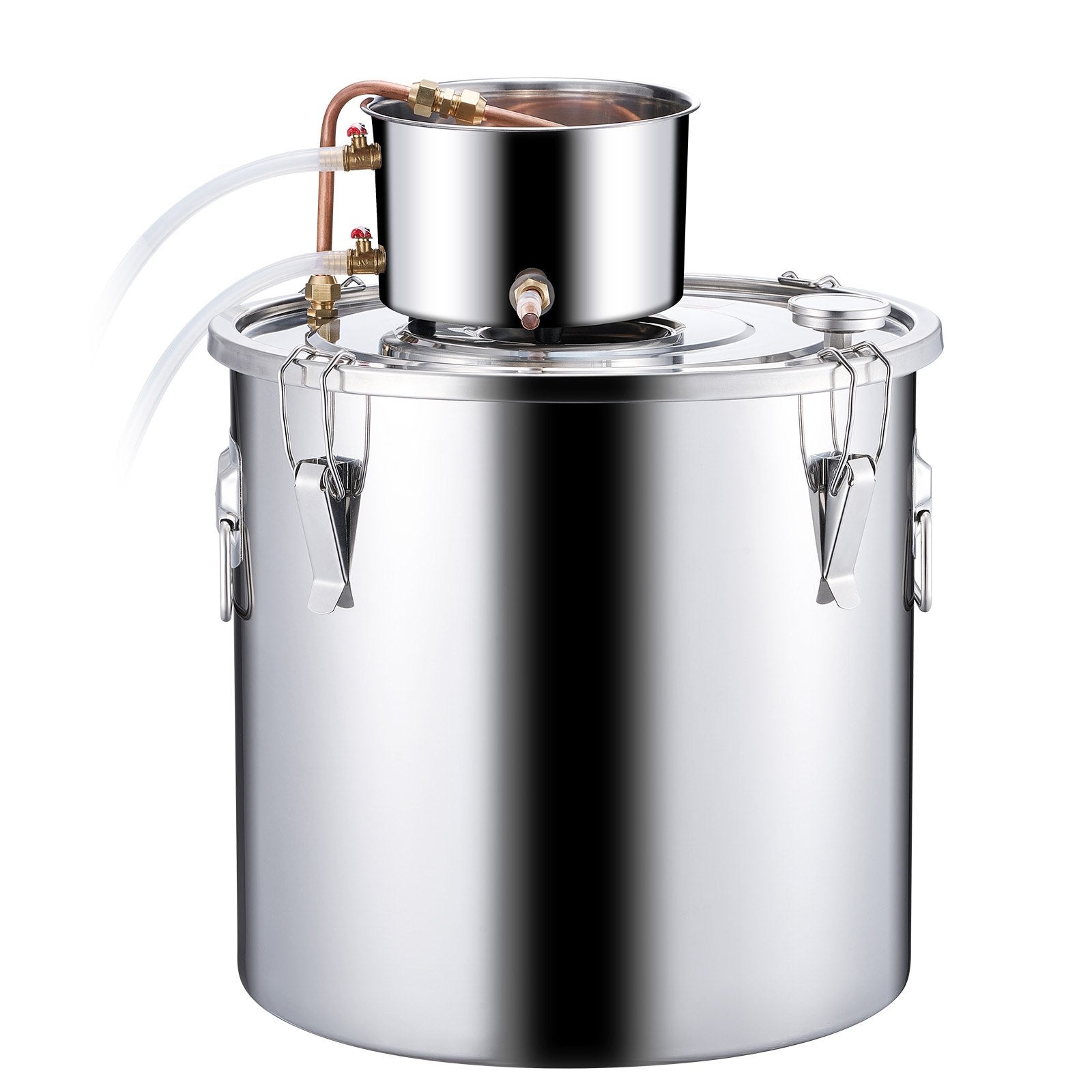 Moonshine Still 13 Gal Water Alcohol Distiller Brewing Kit Stainless Steel V952-DLNTZLQYS1327T38UV3
