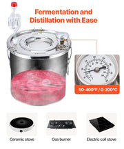Moonshine Still 3 Gal Water Alcohol Distiller Brewing Kit Stainless Steel V952-DLNTZLQYS3JLYMUT6V3