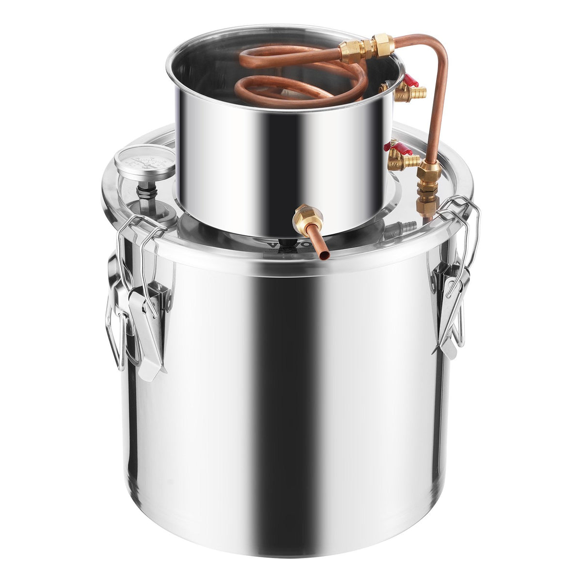 Moonshine Still 5 Gal Water Alcohol Distiller Brewing Kit Stainless Steel V952-DLNTZLQYS5JLEEWT9V0