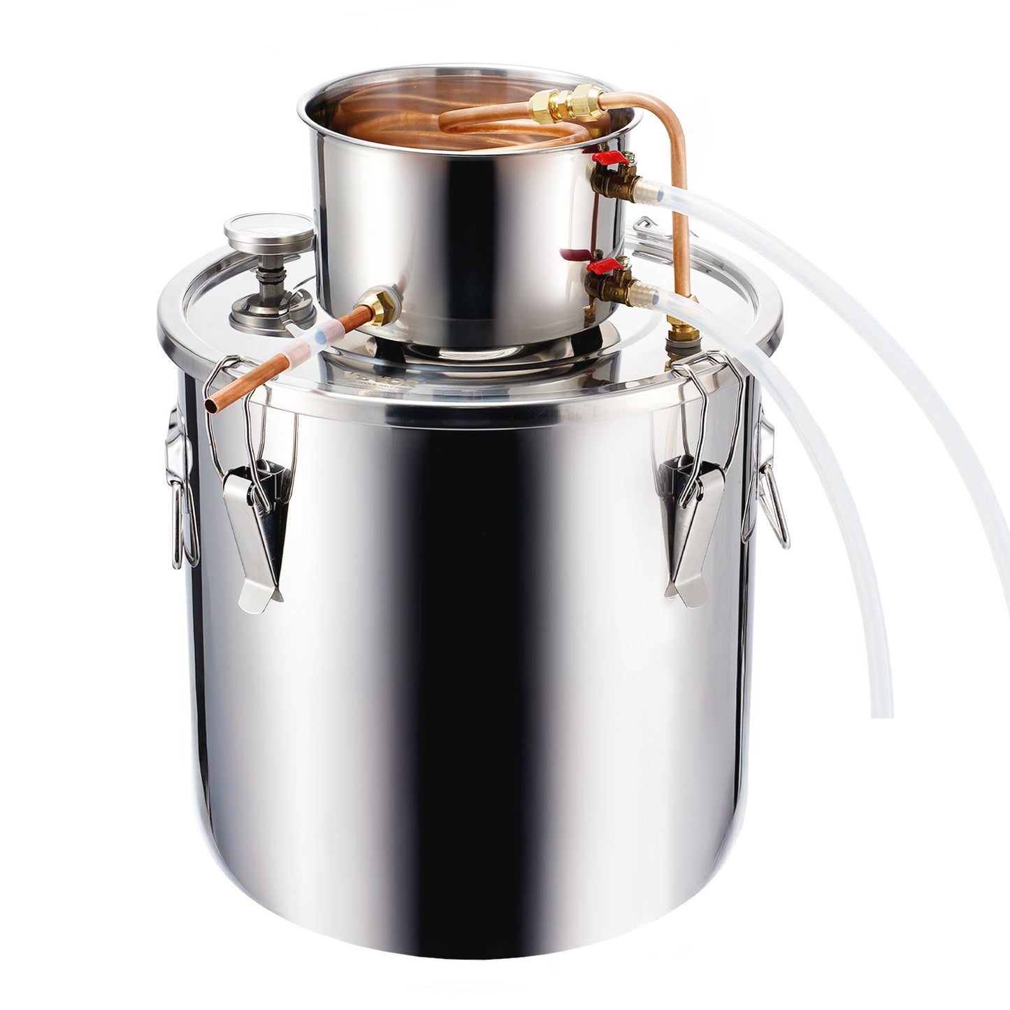 Moonshine Still 8 Gal Water Alcohol Distiller Brewing Kit Stainless Steel V952-DLNTZLQYS8JLWJXVZV3