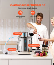Moonshine Still 8 Gal Water Alcohol Distiller Brewing Kit Stainless Steel V952-DLNTZLQYS8JLWJXVZV3
