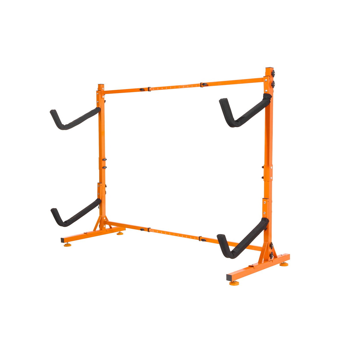 Freestanding Kayak Storage Rack, Kayak Stand for 2 Kayak Canoe Paddleboard, Heavy-duty Steel Kayak Hanger V952-DLS2G0000000ADO3DV0
