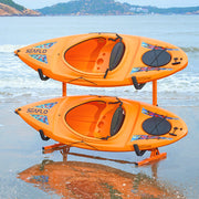 Freestanding Kayak Storage Rack, Kayak Stand for 4 Kayak Canoe Paddleboard, Heavy-duty Steel Kayak Hanger V952-DLS4G0000000D8BUTV0