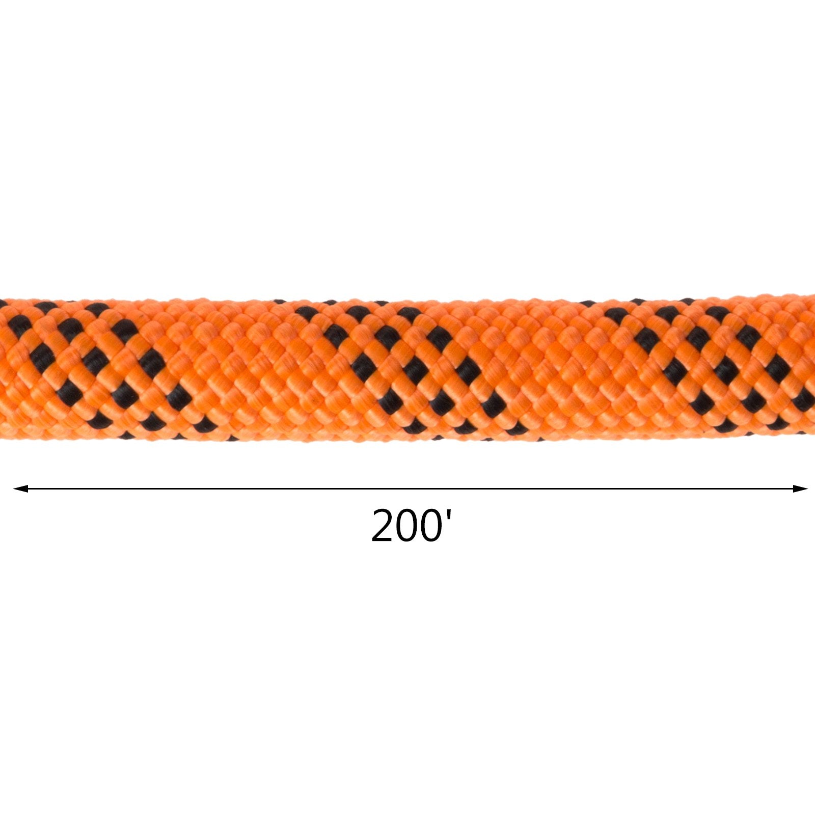 1.43cm Double Braid Polyester Rope 6096cm Nylon Pulling Rope 498.95kg High Force Polyester Load Sailing V952-DLSBZ16MMX61M0001V0