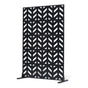 Metal Privacy Screen, 47" W x 72" H, Outdoor Privacy Screens 5-Panel, Freestanding Outdoor Divider with V952-DLSHWYSPMJS7IMXJNV0