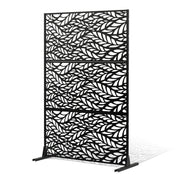 Metal Privacy Screen, 47" W x 72" H, Outdoor Privacy Screens & Panels, Freestanding Outdoor Divider with V952-DLSHWYSPMJS7J715TV0