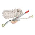 Rope Puller, 3/4 Ton Pulling Capacity, with 30.48 m of 15 mm dia. Rope, 2 Hook, Come Along Winch, Heavy Duty V952-DLSJXQ34T100P5QJIV0