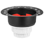 PVC Freestanding Tub Drain Kit, 2 Brass Tail Pipes, Bathtub Drain Rough-in Kit, with PVC Adapter of V952-DLSYGPSGPVCTF565AV0